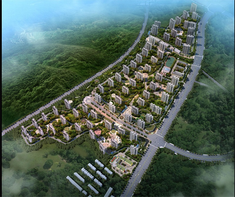 陳溝項目效果圖
